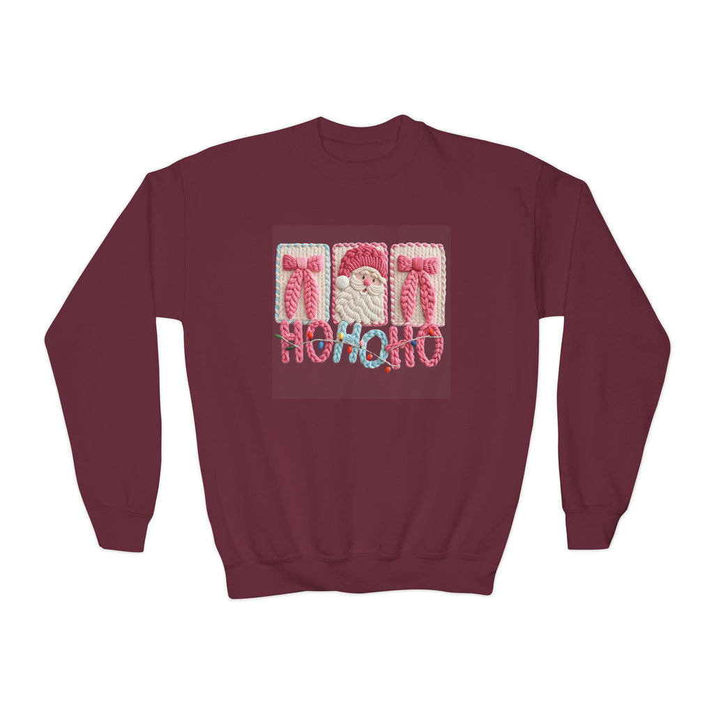 Youth Christmas 'HOHOHO' Crewneck Sweatshirt