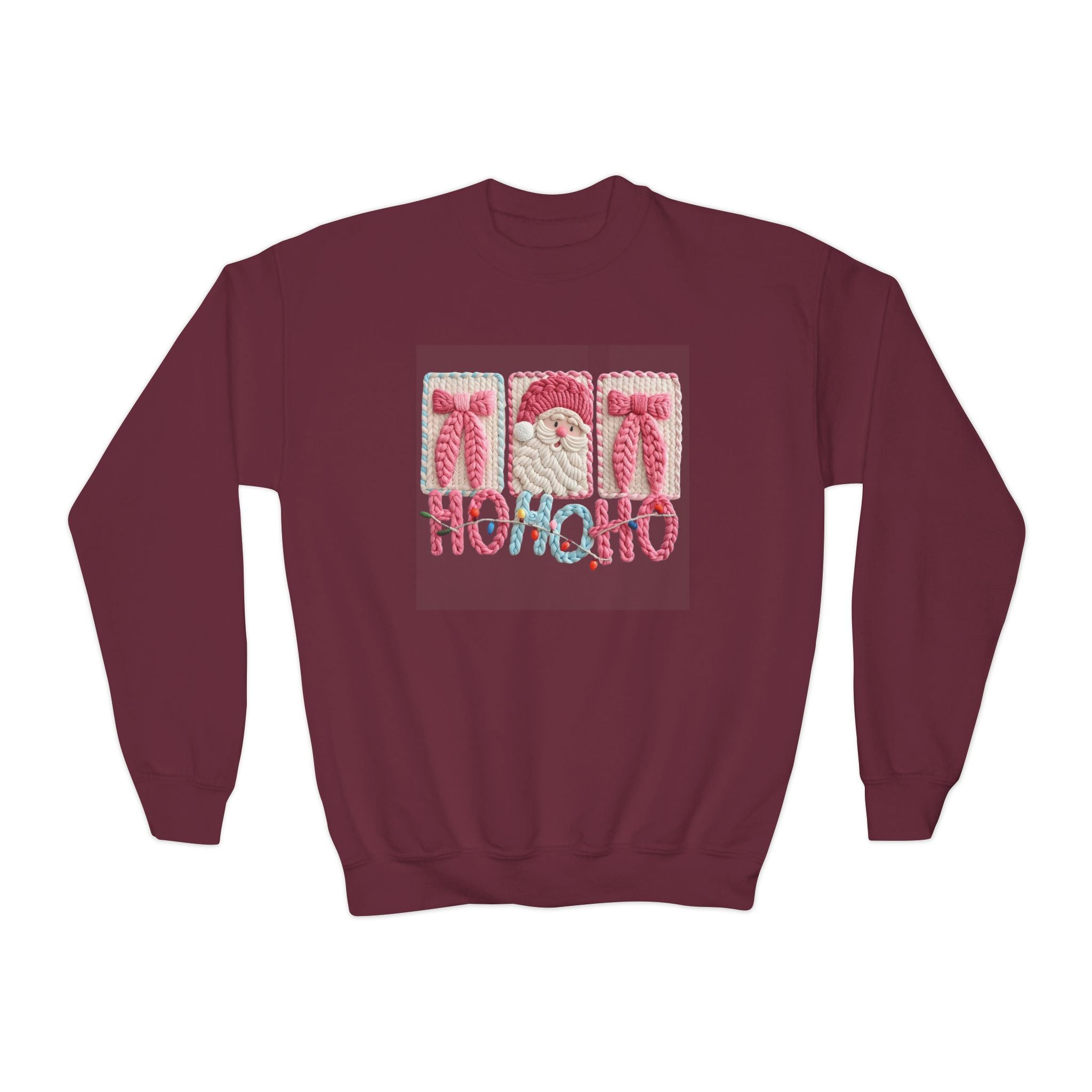 Youth Christmas 'HOHOHO' Crewneck Sweatshirt