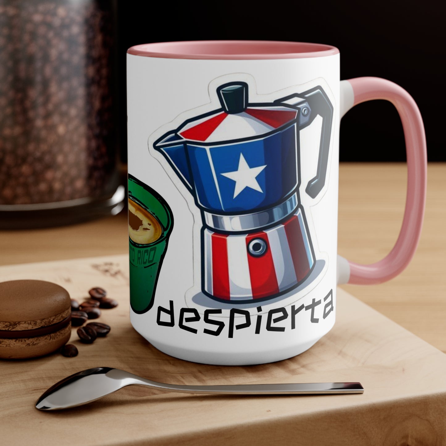 Puerto Rican Accent Mugs – Celebrate Culture with Every Sip! Puerto Rico in Every Pour