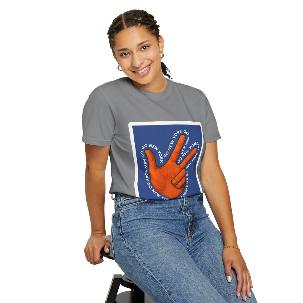 Go New York Hand Graphic T-Shirt