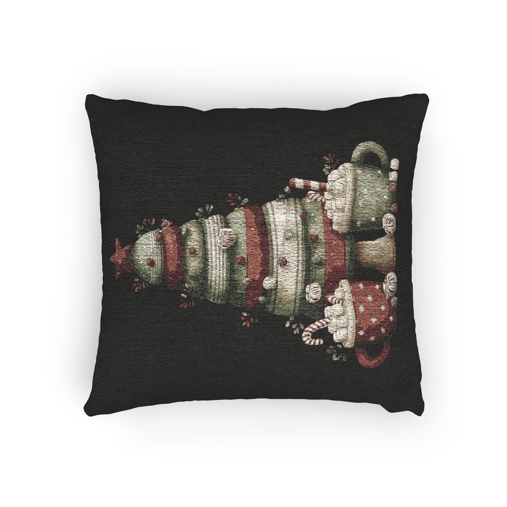 Woven Pillow CHRISTMAS PILLOW DÉCOR