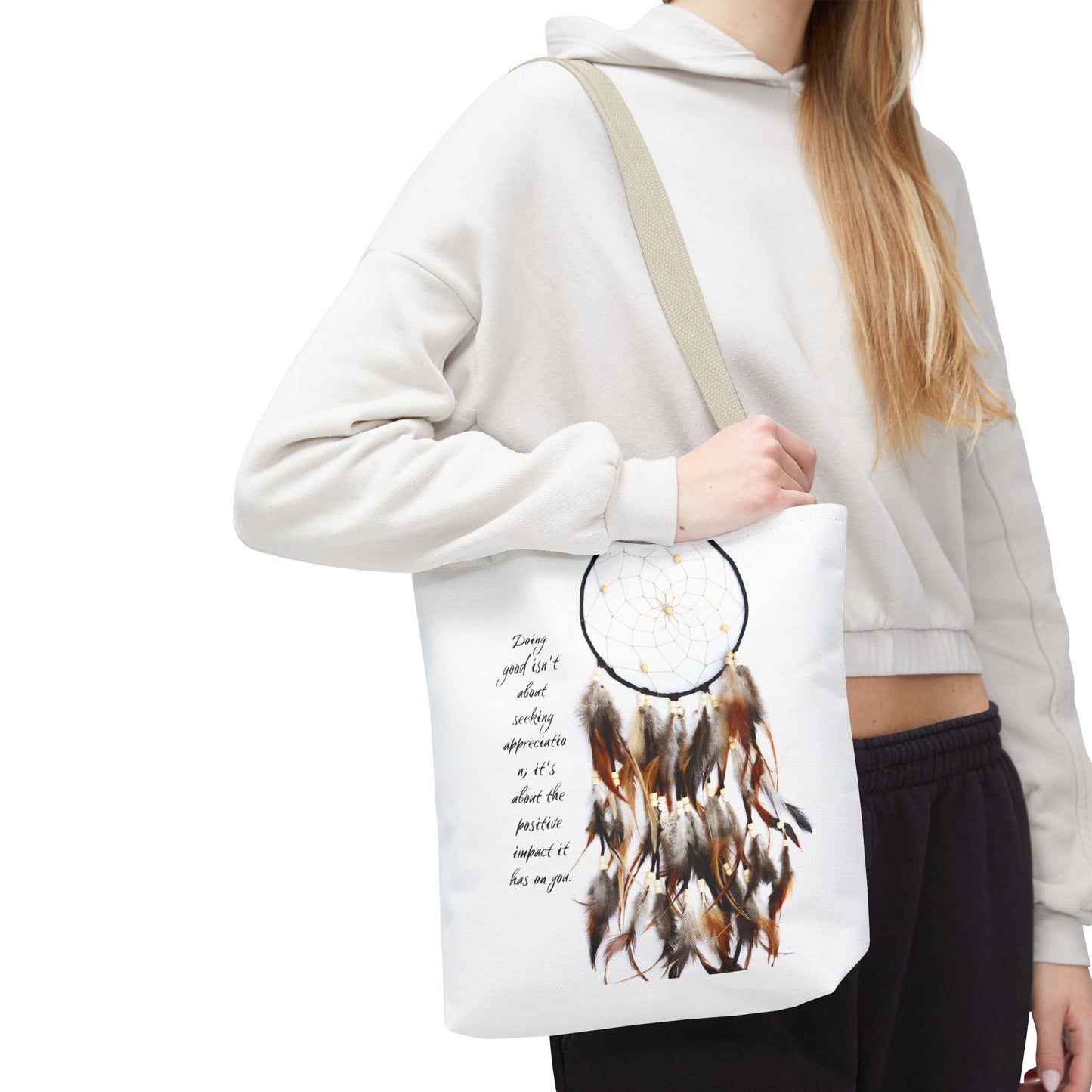 Bojo Motivational Design Tote Bags Tote Bag (AOP)