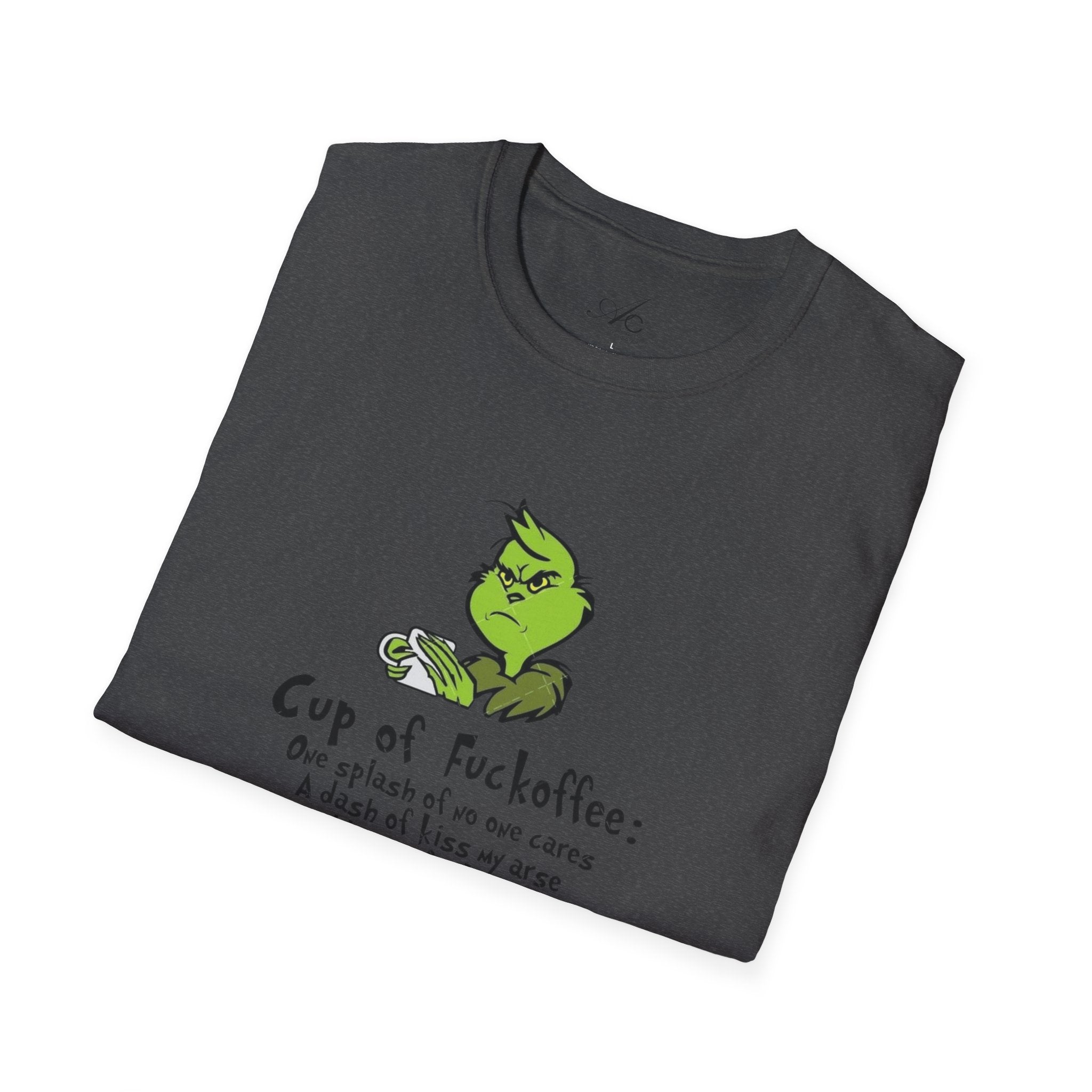 Holiday Apparel | Christmas Tees & Sweatshirts with Festive Quotes Funny Grinch Coffee Lover T-Shirt