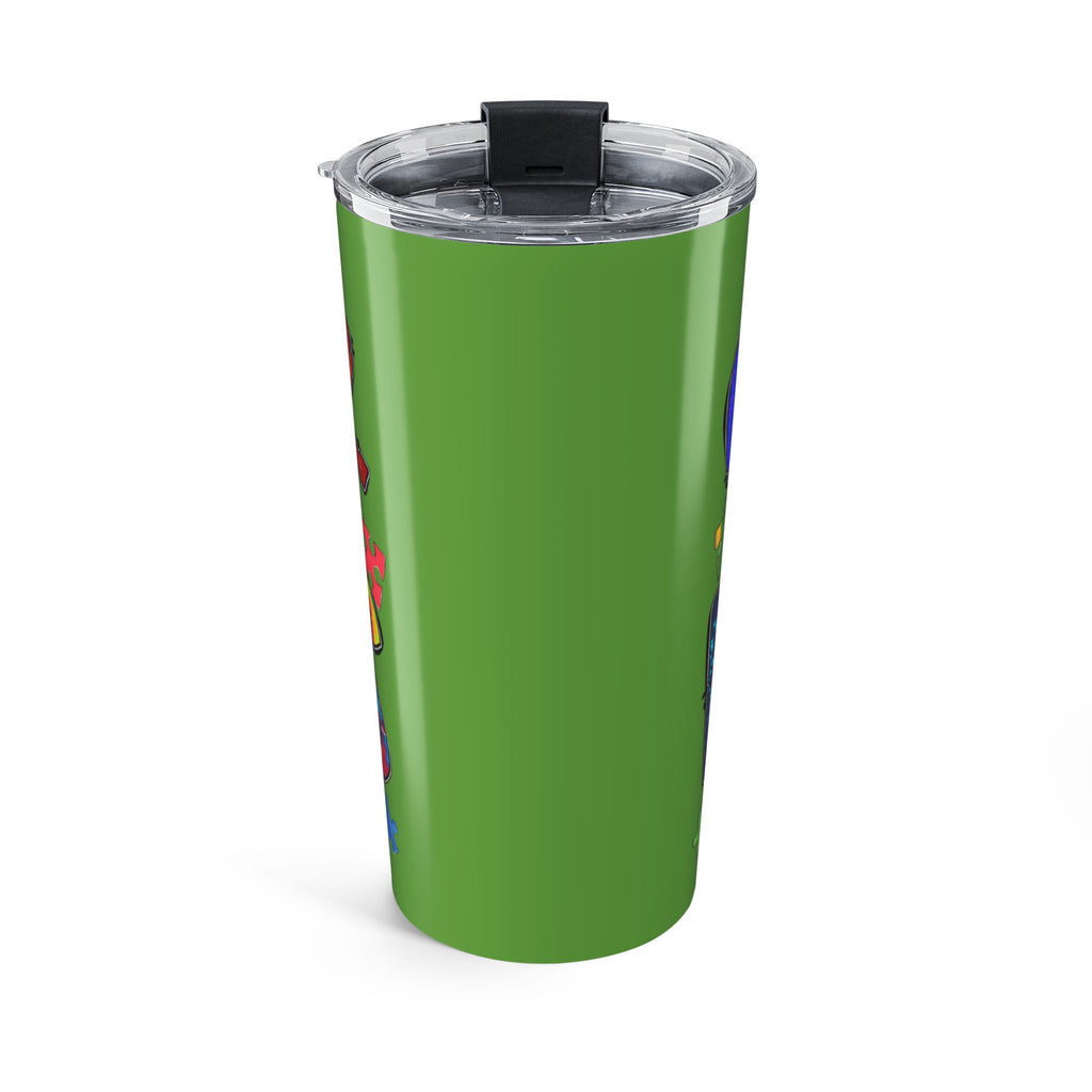 Colección Conciencia y Orgullo Autista Colorful Autism Awareness Tumbler 20oz - Fun & Inspirational Design