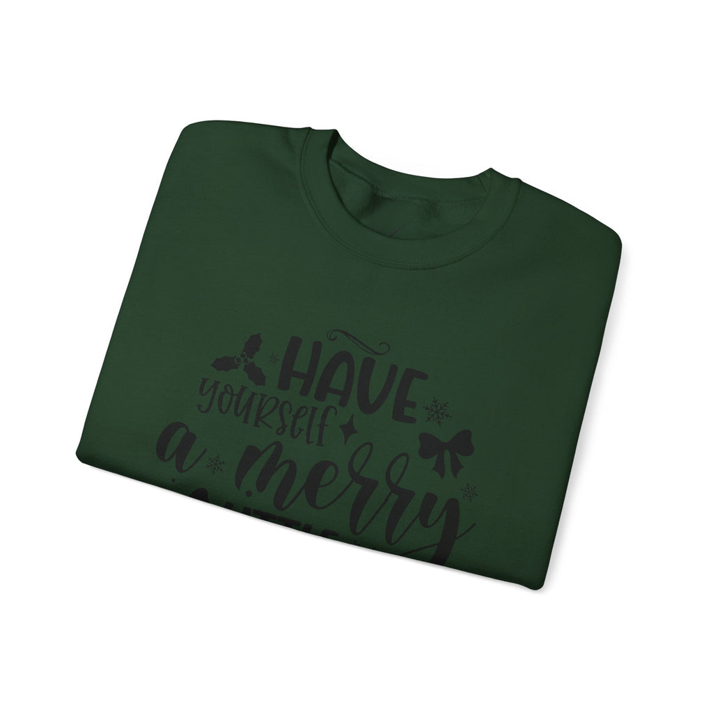 Xmas Shirts & Sweaters | Funny, Cute & Classic Christmas Designs Merry Christmas Crewneck Sweatshirt - Cozy Unisex Holiday Apparel