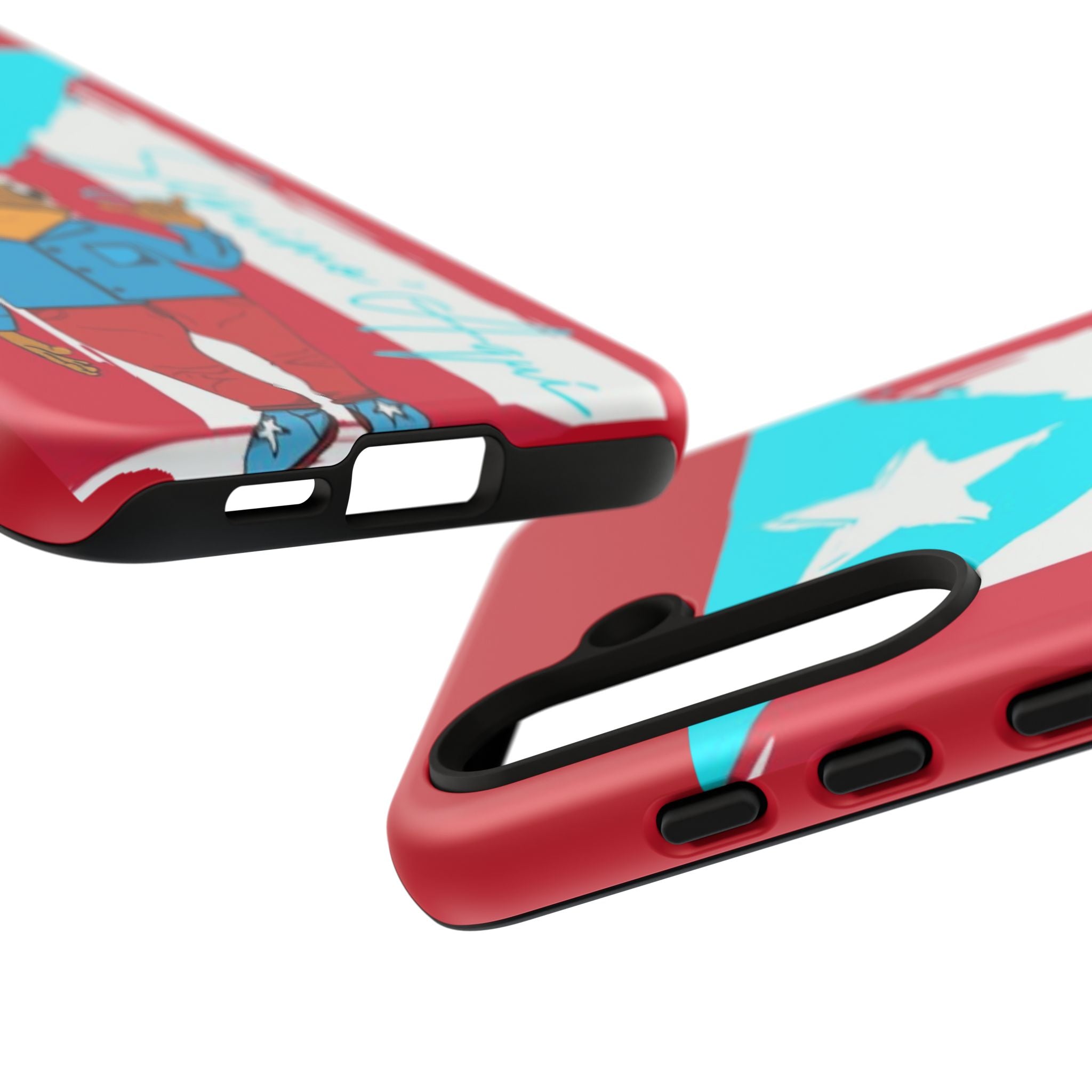 Puerto Rican Flag Frog Design ("Señorita Hops")Phone Case Isla del Encanto Phone Case – Puerto Rican Style