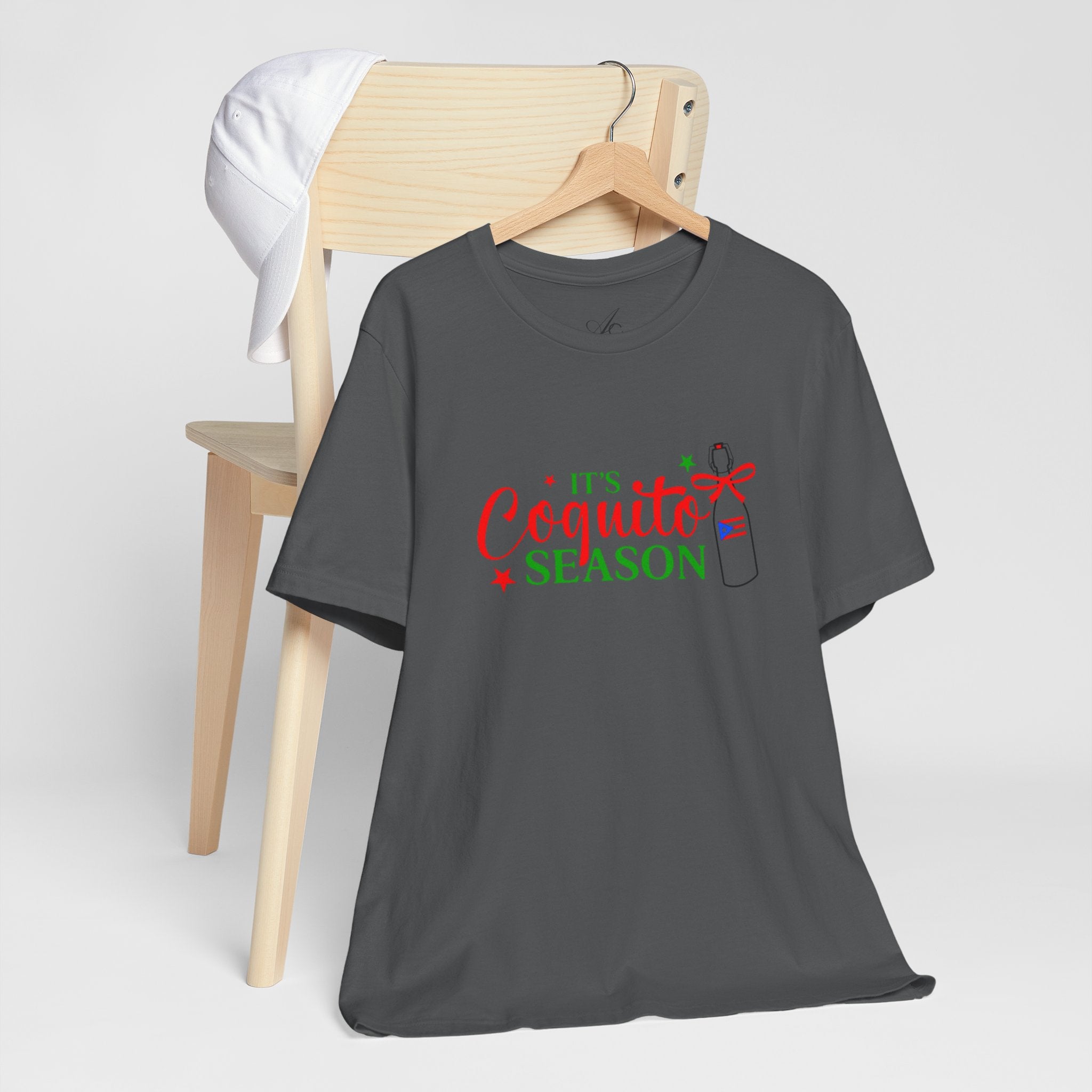 It's Coquito Season T-Shirt - Christmas Puerto Rican Holiday Cocktail Tee