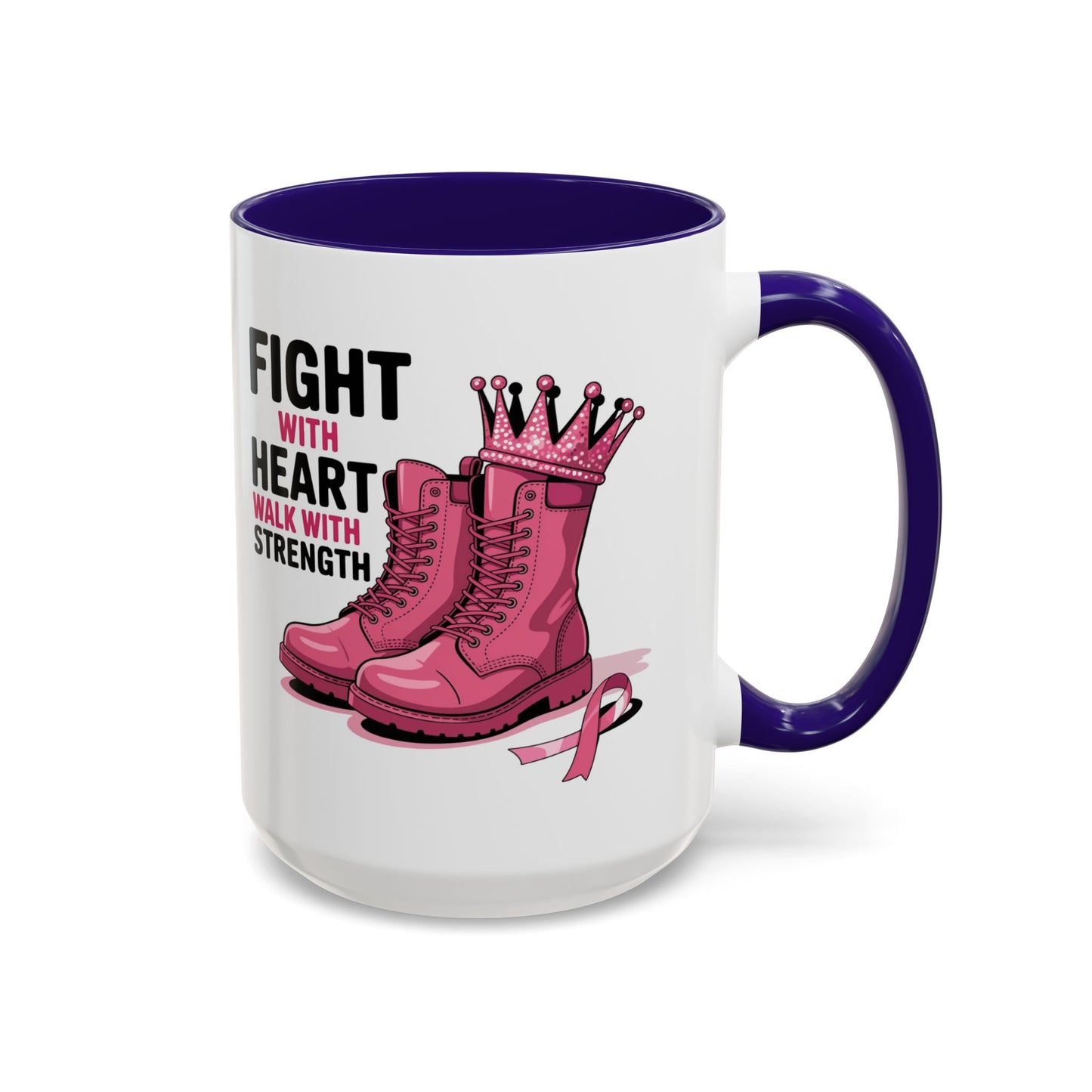 You Beat It! Cancer Survivor Mug | Motivational Gift for Her or Him | Warrior Mug