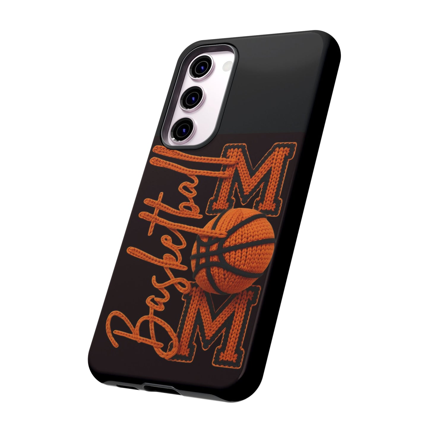 Basketball Mom Phone Case  'Basketball MOM' Protective Hard Cover