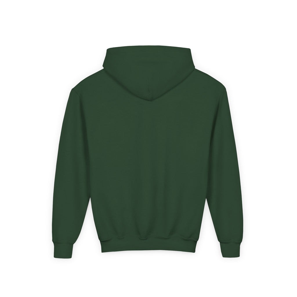 Youth Hoodie  Grinch Christmas Scene with 'Maybe Christmas' Quote