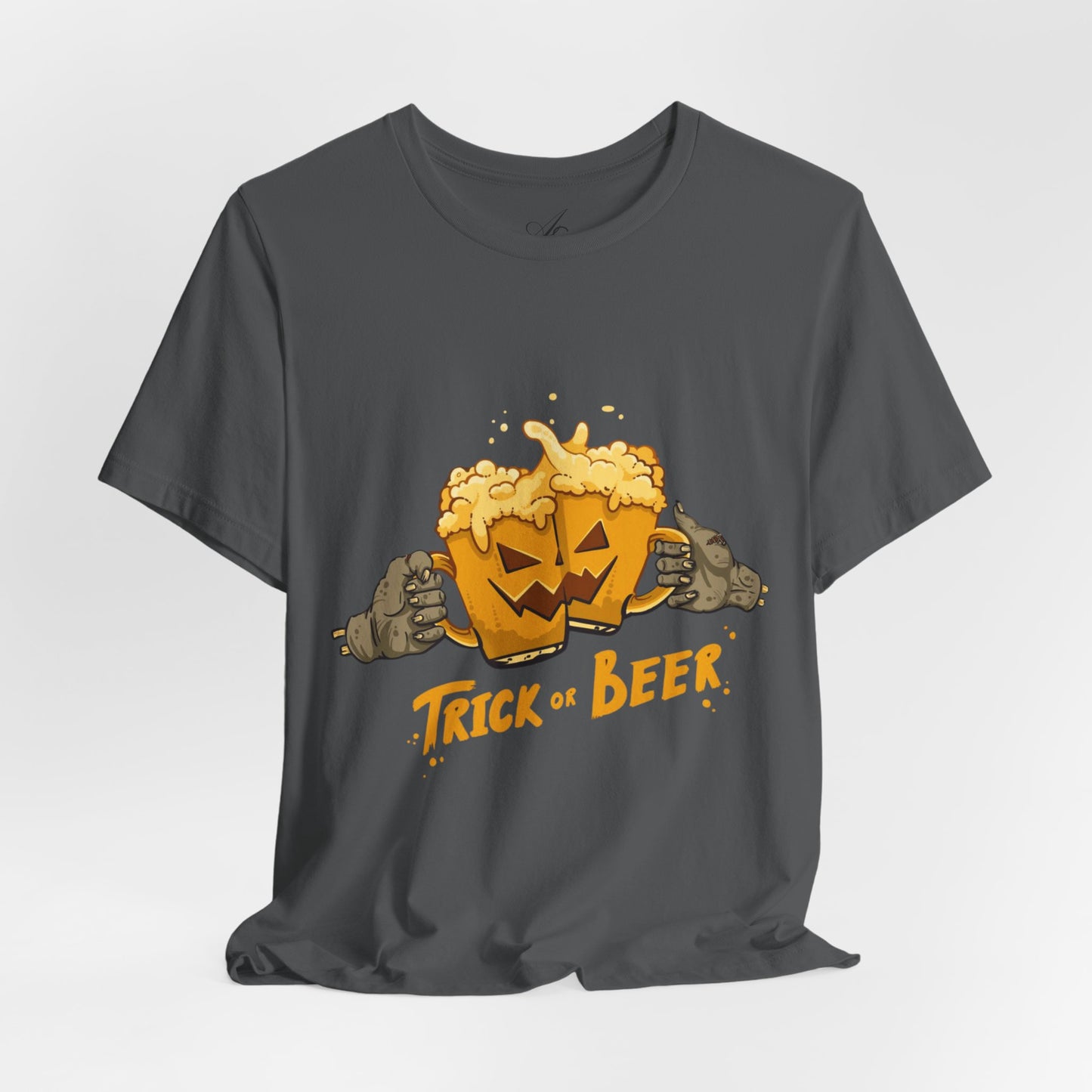 Halloween Beer Tee, Ghostly Fun Shirt, Unisex Graphic T-Shirt, Trick or Treat Apparel, Spooky Celebration Top