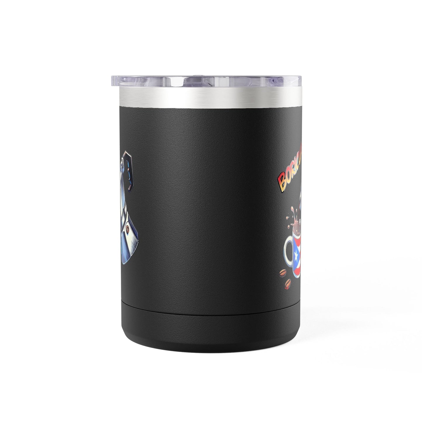 Puerto Rican Coffee Mug Tumbler, 15oz | Great Gift for Coffee Lovers, Unique Kitchen Decor, Perfect for Birthdays & Holidays
