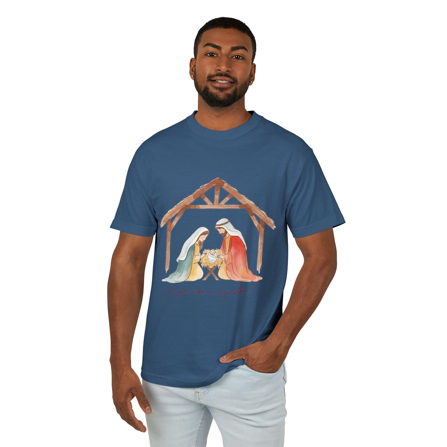 'Joy to the World' Christmas Nativity Shirt  Porque la Navidad no es solo una temporada — es el amor que compartimos