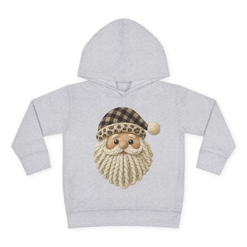 Toddler Hoodie  Cozy Plaid Santa Gnome Pullover