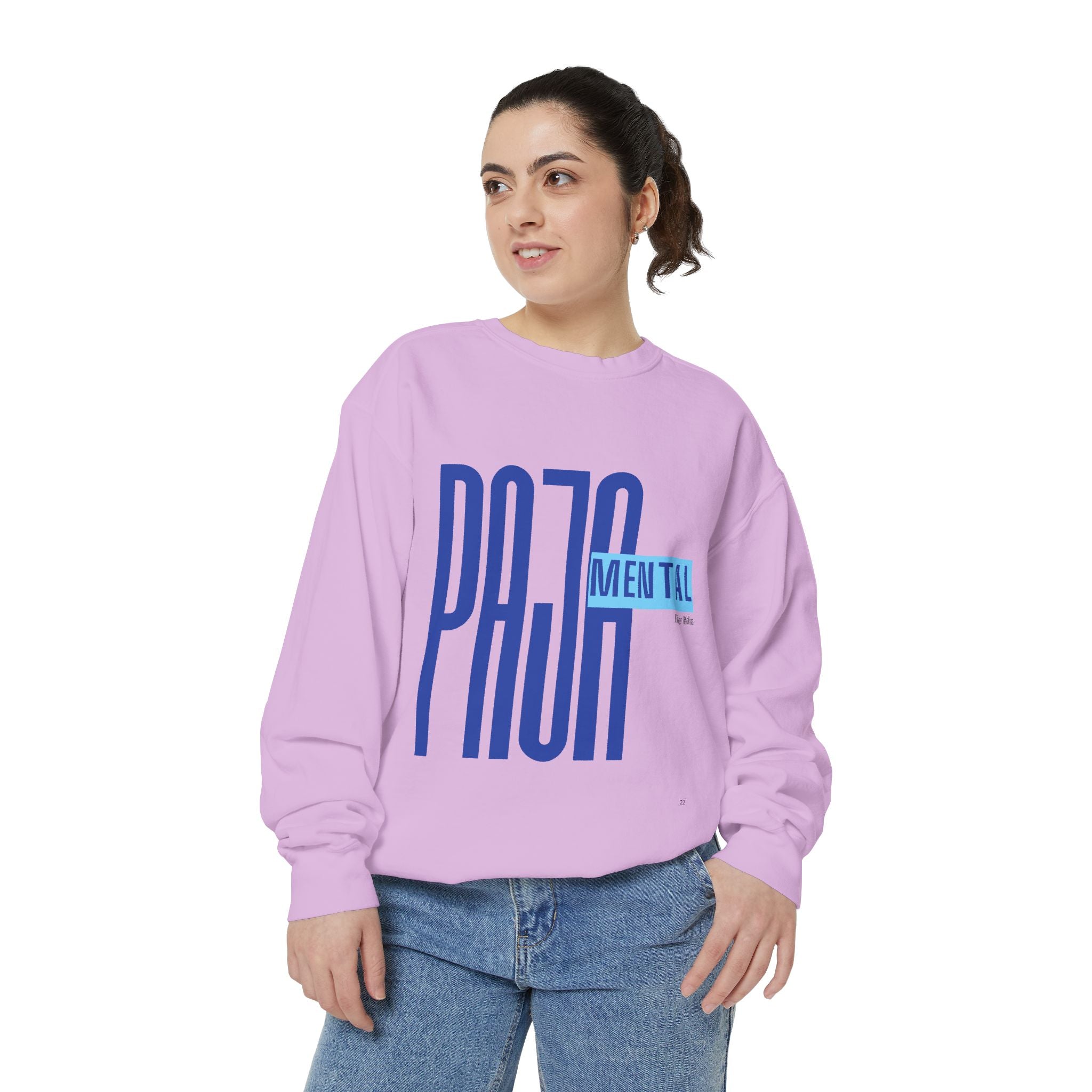 Mental Pazn Sweatshirt "Suerten Ya Esa" Spanish Graphic Crewneck