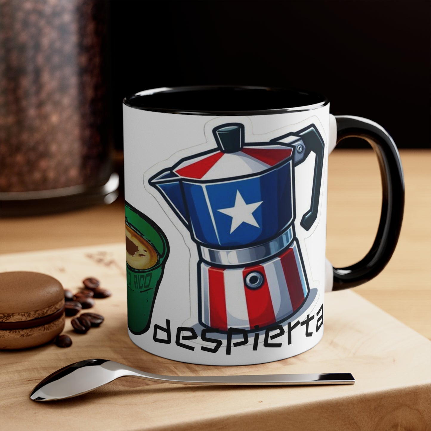 Puerto Rican Accent Mugs – Celebrate Culture with Every Sip! Puerto Rico in Every Pour