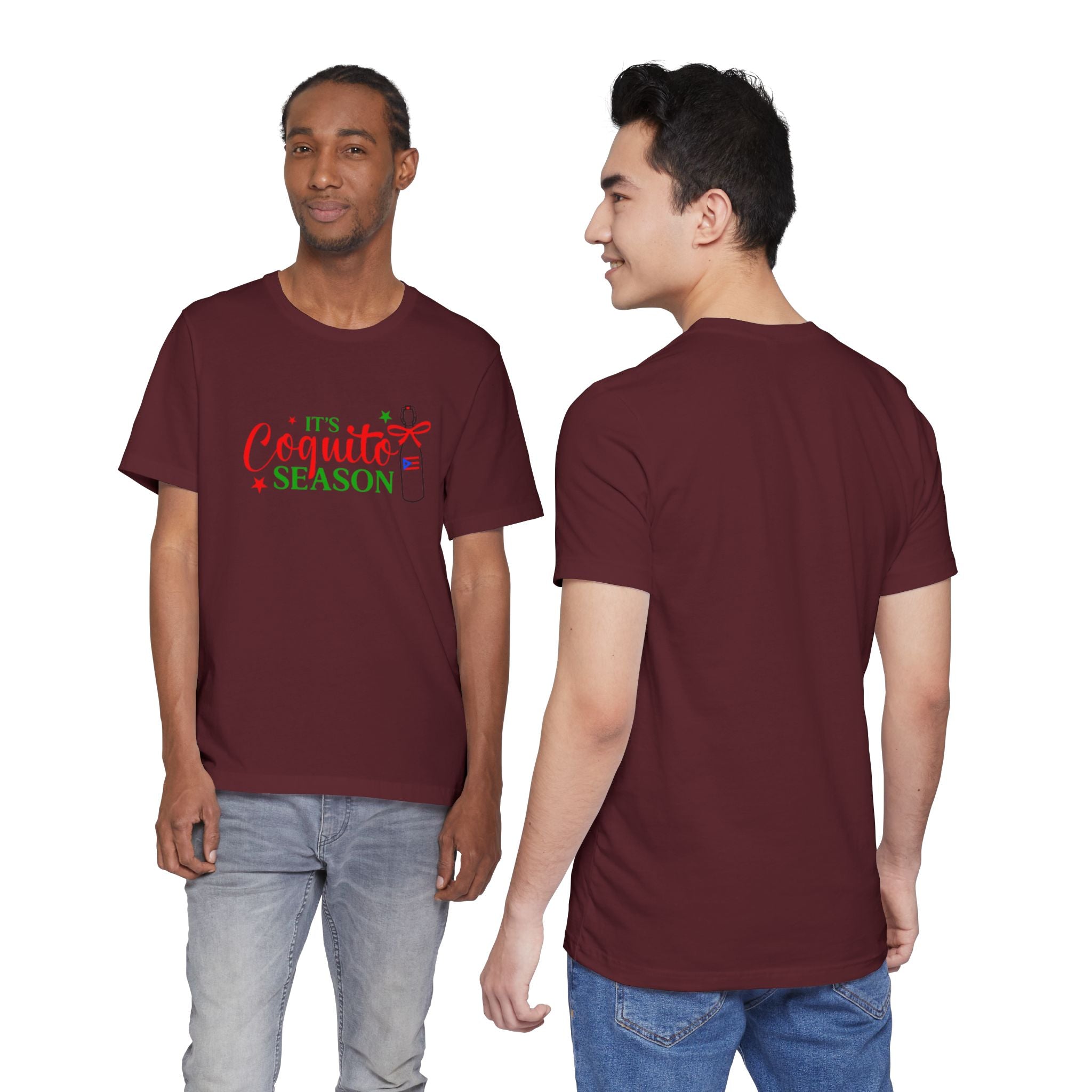 It's Coquito Season T-Shirt - Christmas Puerto Rican Holiday Cocktail Tee