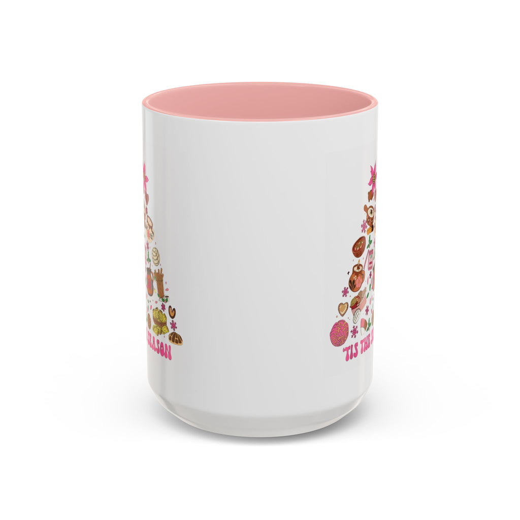 Coffee Mug - 'Tis the Season' Holiday Cookie Tree Accent Mug (11/15oz)