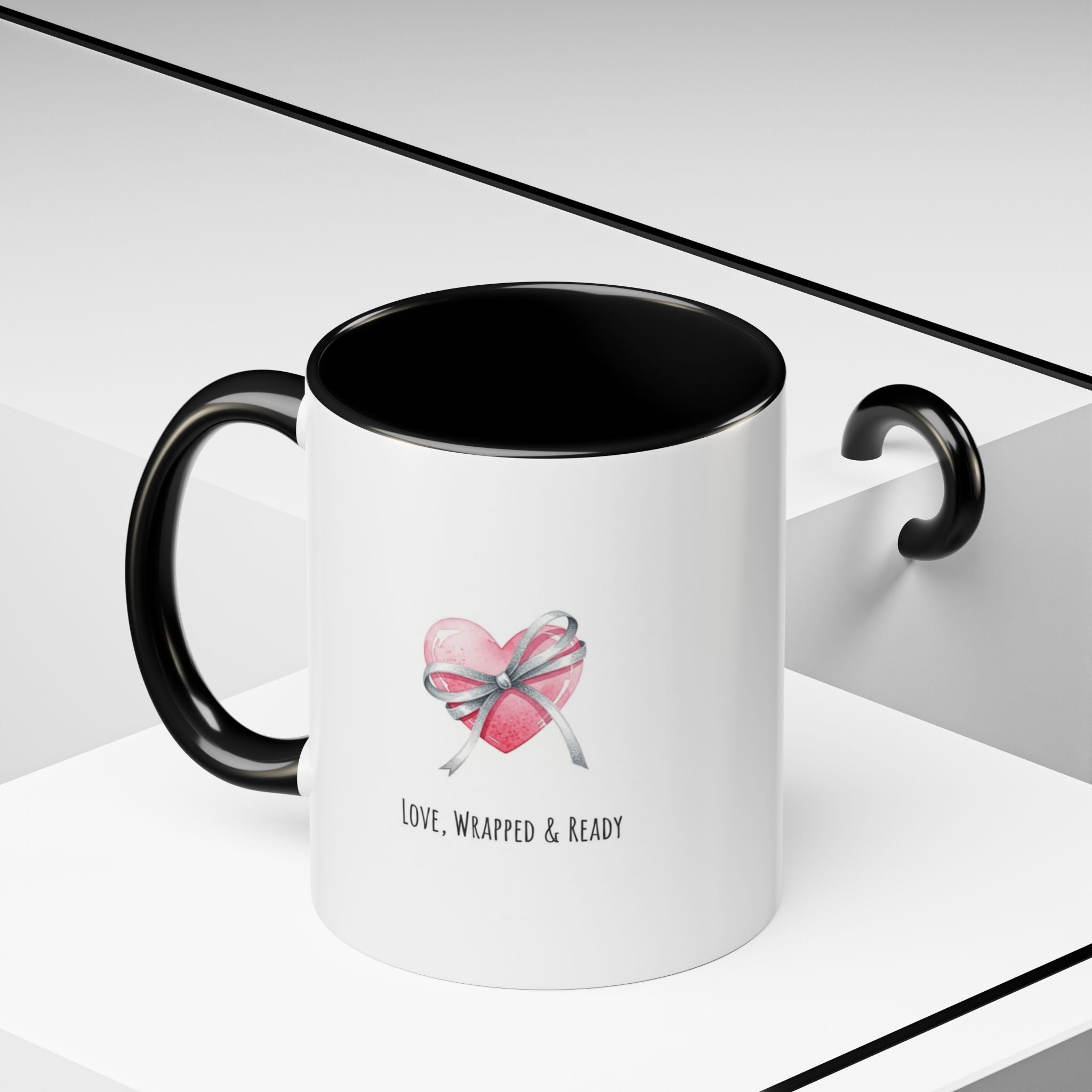 Christmas Mugs  Holiday Coffee Cups with Festive Quotes & Designs Romantic Accent Coffee Mug