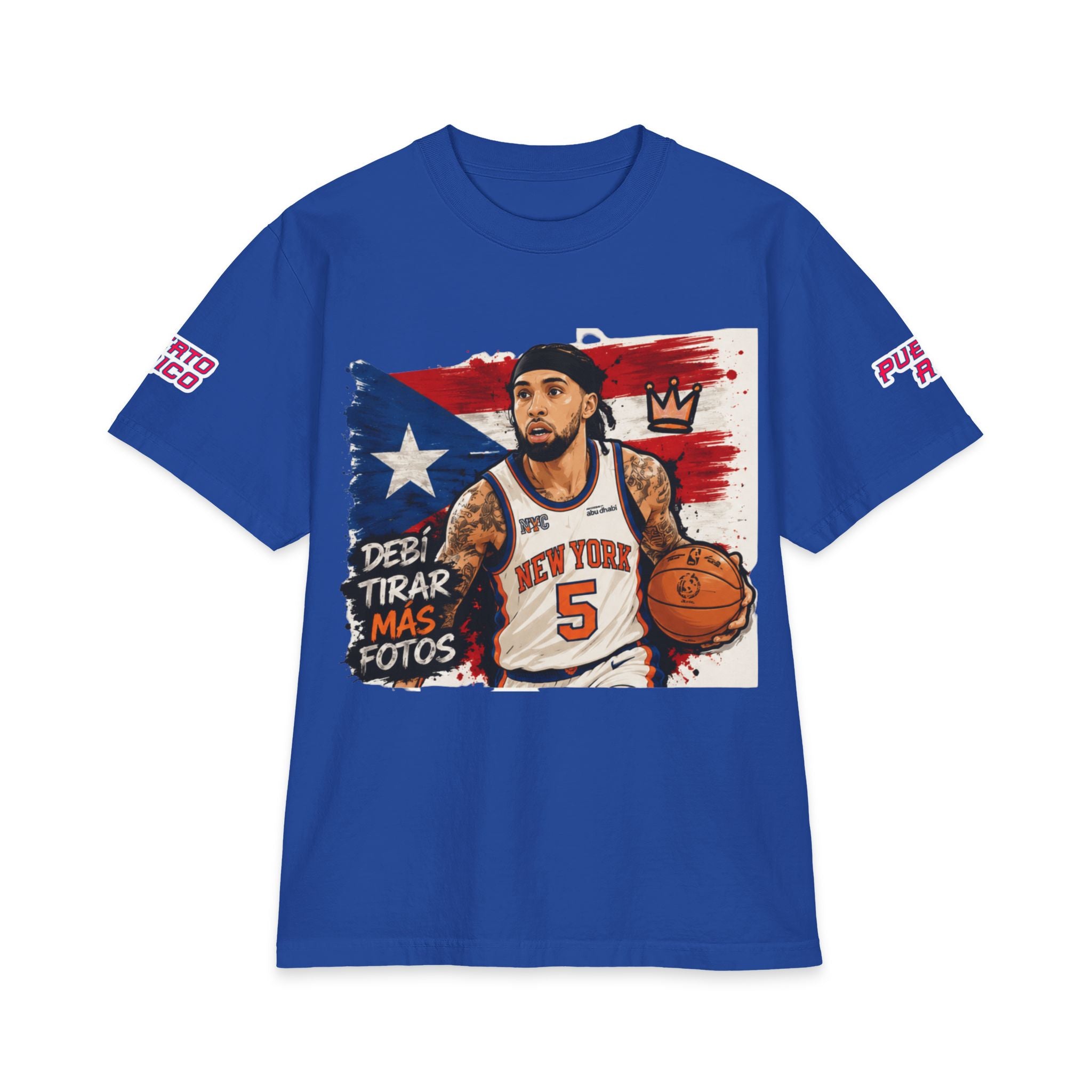 Puerto Rico Basketball Player Graphic T-Shirt