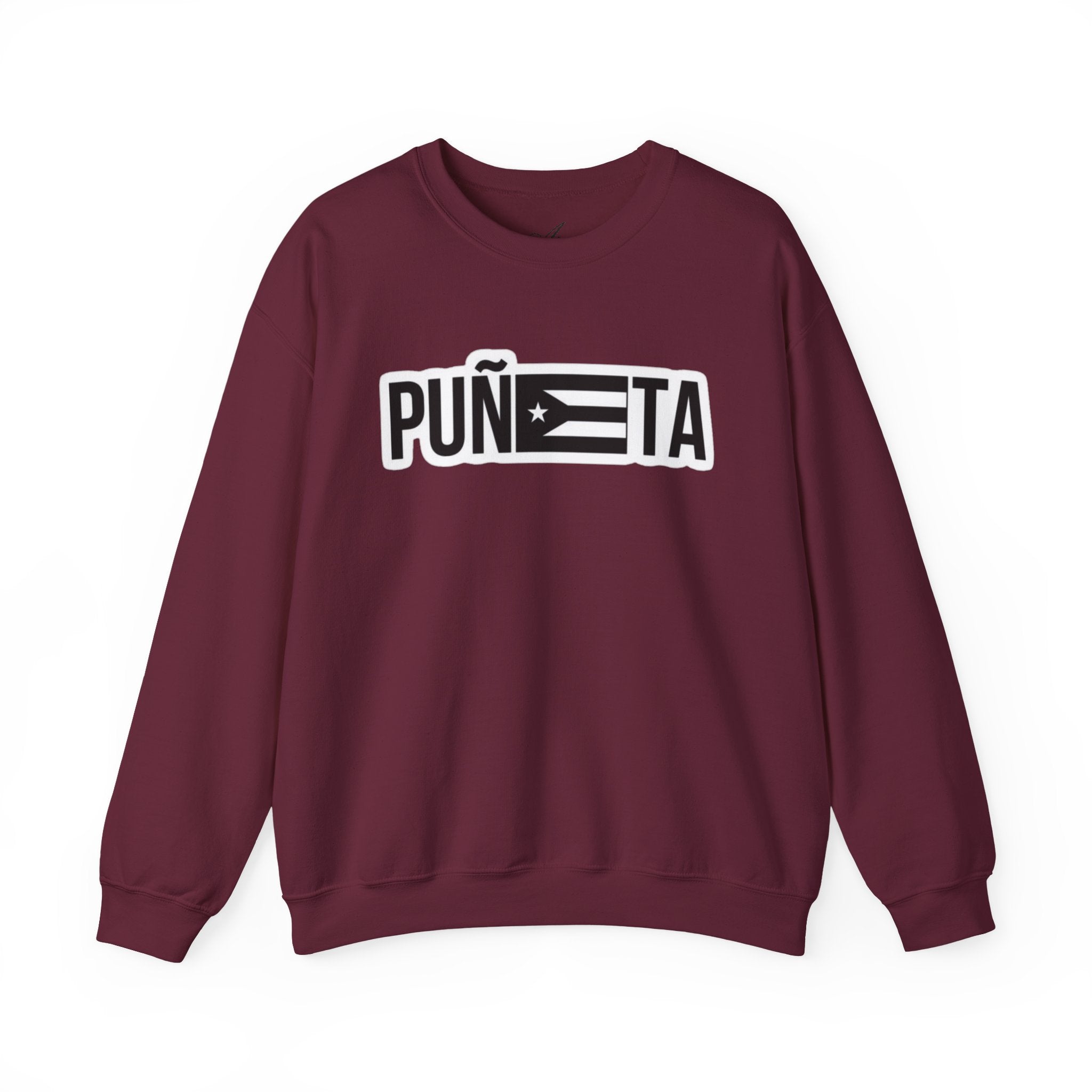 Puñeta Sweatshirt  Puerto Rican Flag Graphic Crewneck