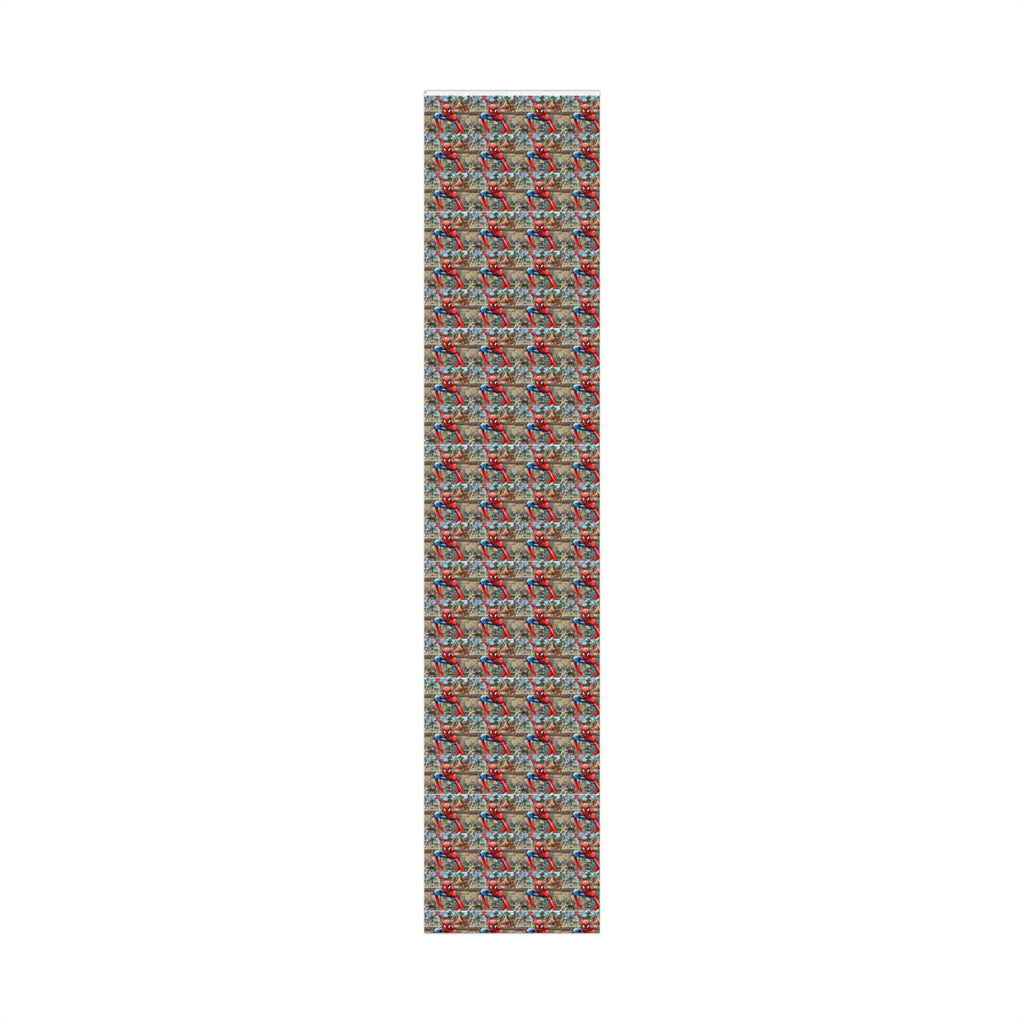 Superhero Pattern Gift Wrap Paper Super Heroe Comic Panel Design