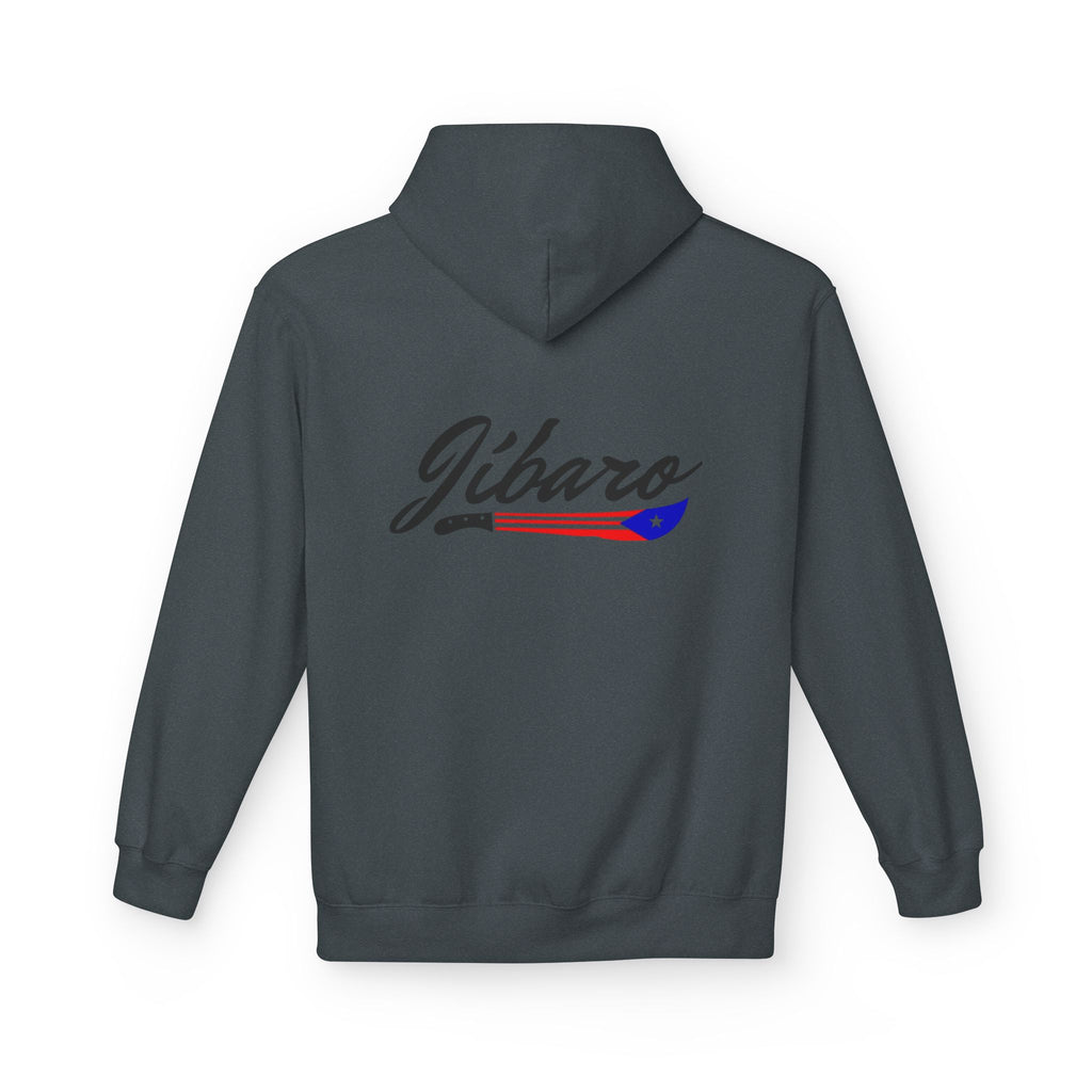 Gíbaro Hoodie  Puerto Rican Pride Pullover with Flag Machete Design