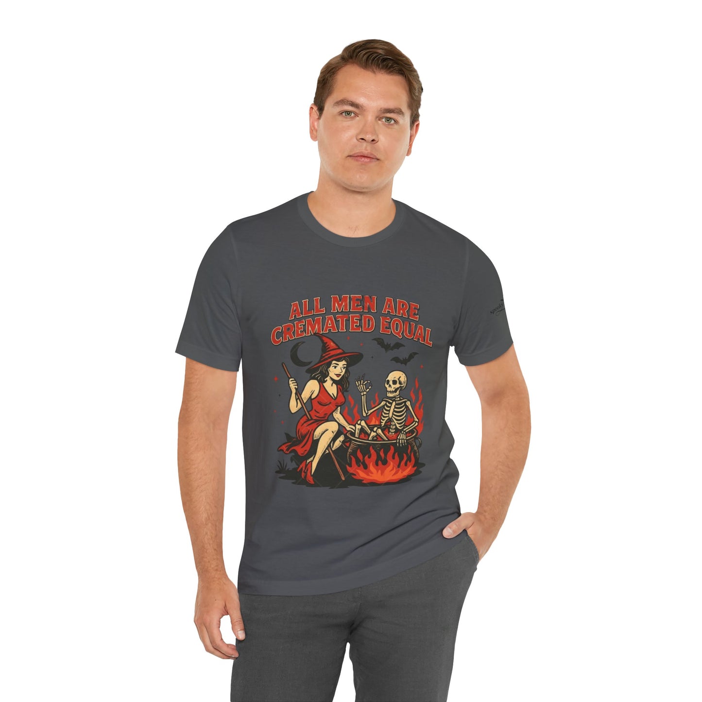 Witchy Humor Tee - Halloween Fun, Unisex T-Shirt, Casual Style, Gift for Spooky Season, Graphic Tee