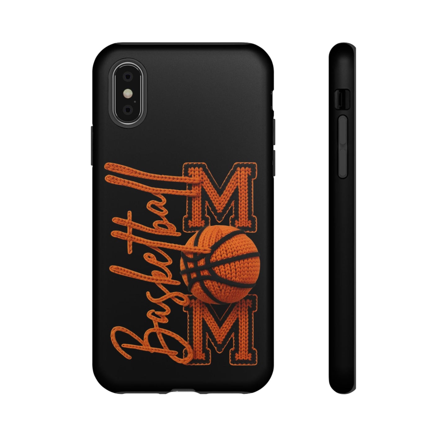 Basketball Mom Phone Case  'Basketball MOM' Protective Hard Cover