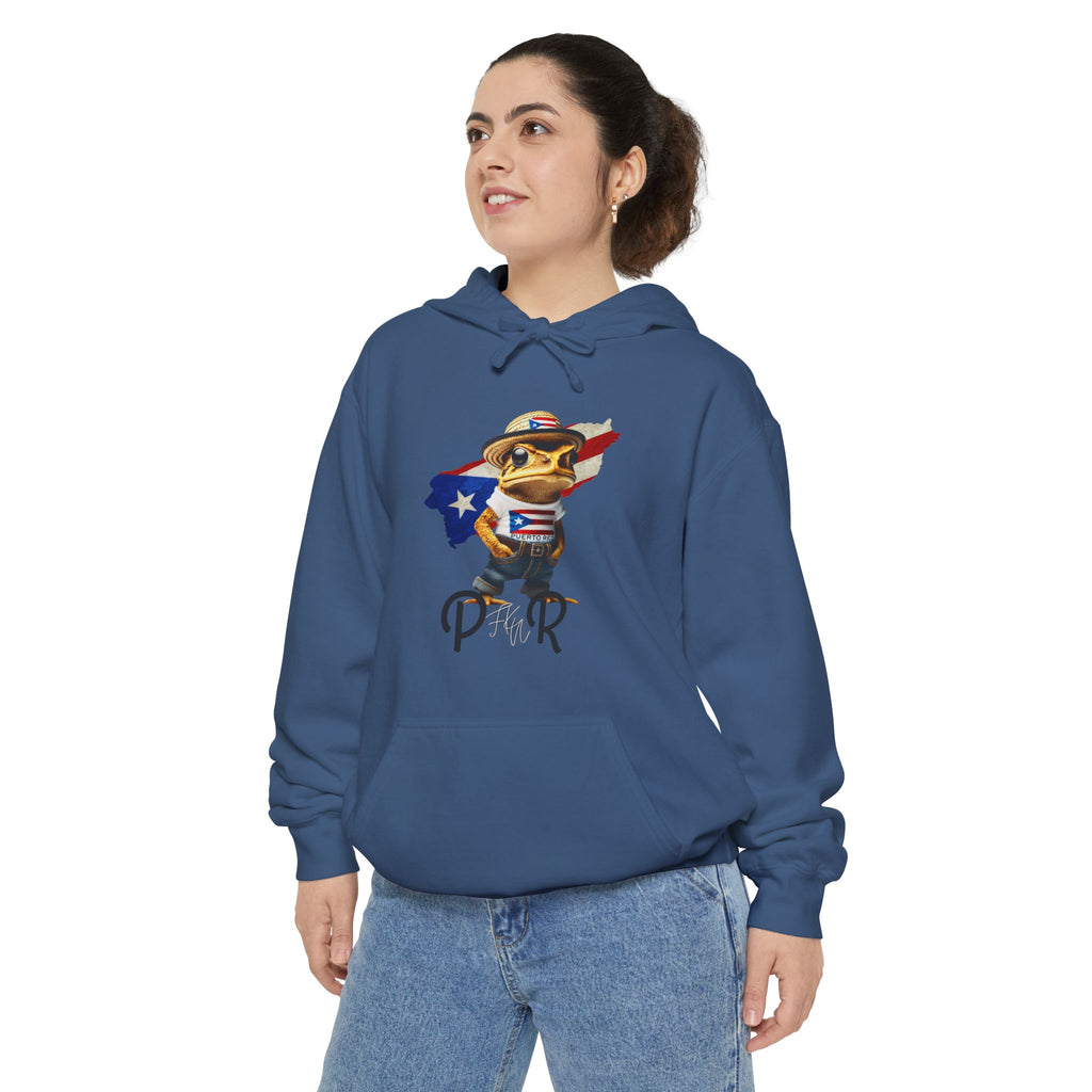 Camiseta y Sudadera Unisex con Bordado – Diseño de Puerto Rico Puerto Rico Embroidered T-Shirt & Unisex Crewneck Sweatshirt