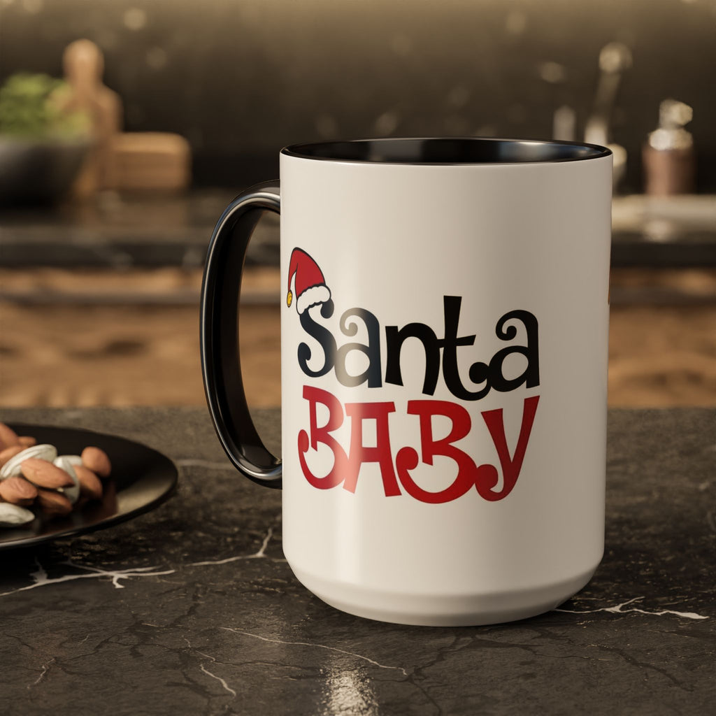 Santa Baby Colorful Mug - Perfect Holiday Gift for Coffee Lovers