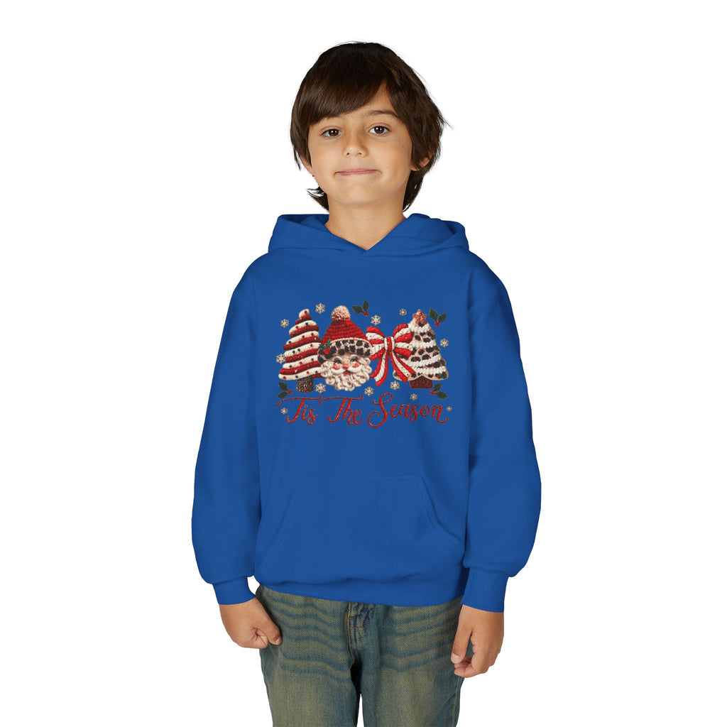 Youth Hoodie  Grinch Christmas Scene with 'Maybe Christmas' Quote