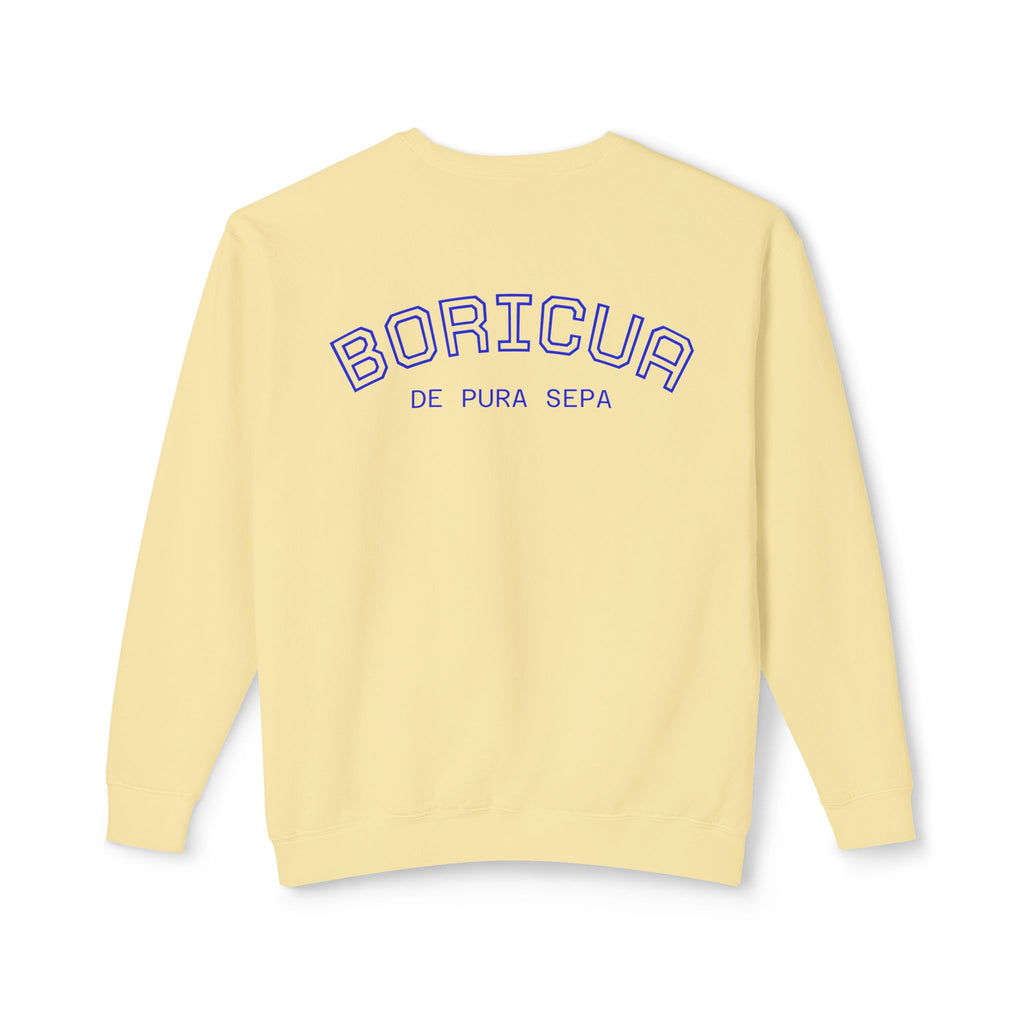 Puerto Rican Benito Parade Sweatshirt  Boricua De Pura Cepa Crewneck Puerto Rico Navidades