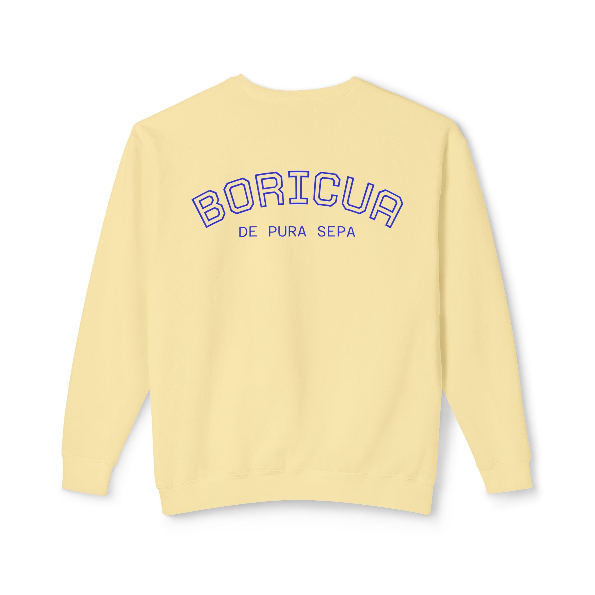 Puerto Rican Benito Parade Sweatshirt  Boricua De Pura Cepa Crewneck Puerto Rico Navidades