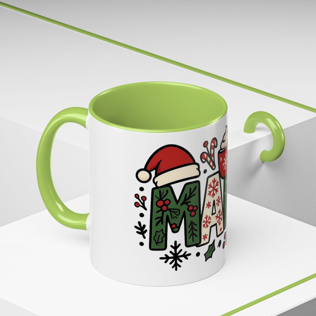 Mama Christmas Coffee Mug  Holiday Accent Mug (11/15oz) Christmas Mugs Collection!