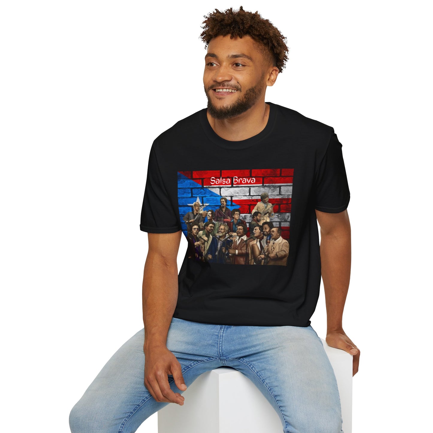 Salsa Brava Unisex T-Shirt, Fun Graphic Tee, Music Lovers Gift, Casual Wear, Party Shirt, Cultural Celebration Fashion