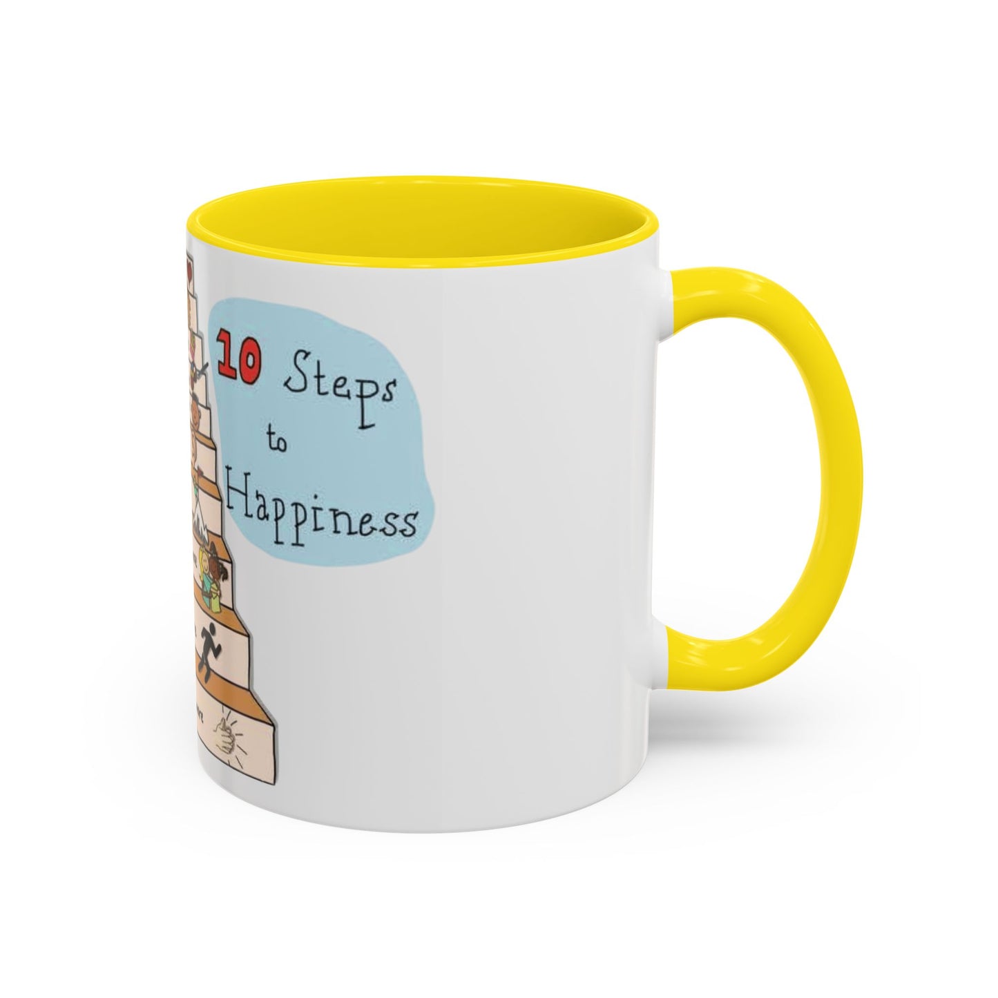 ☕ Start Your Day with Meaning Motivational Gift, Self-Care Mug, Unique Home Decor, Joyful Drinkware