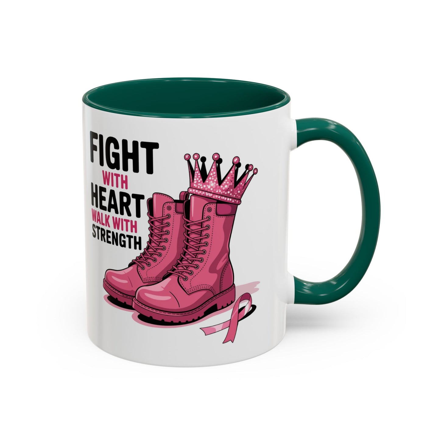 You Beat It! Cancer Survivor Mug | Motivational Gift for Her or Him | Warrior Mug