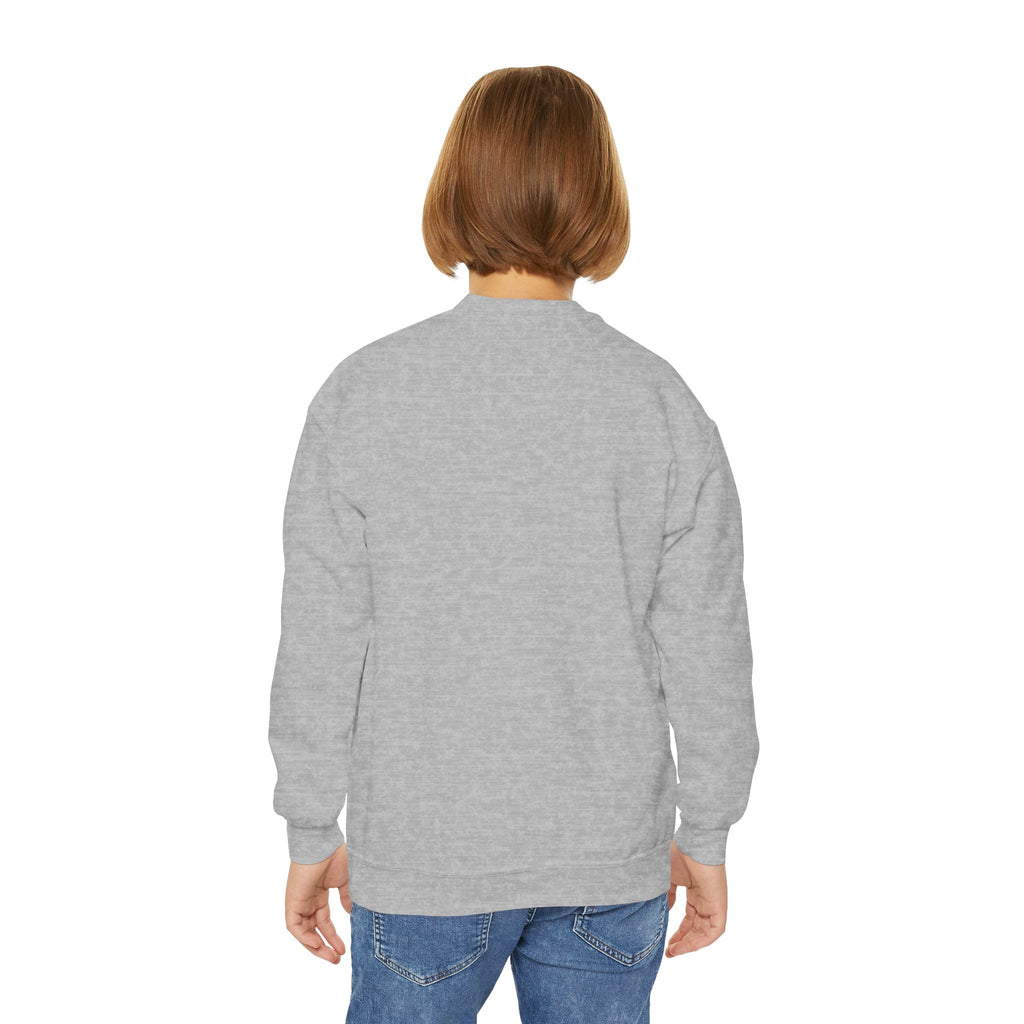 Youth Sweatshirt  'Believe' Cozy Sloth Holiday Crewneck