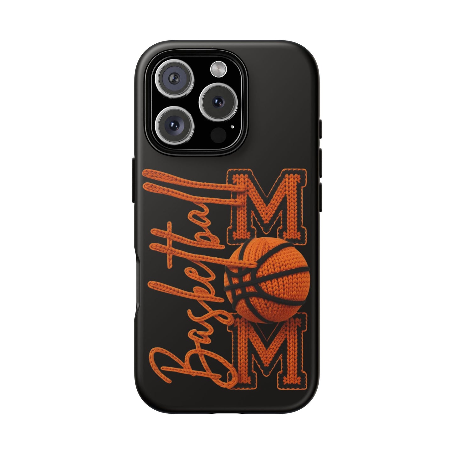Basketball Mom Phone Case  'Basketball MOM' Protective Hard Cover
