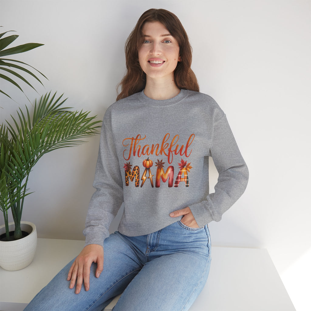 Thankful Mama Sweatshirt Fall T-Shirts and Sweatshirts Collection