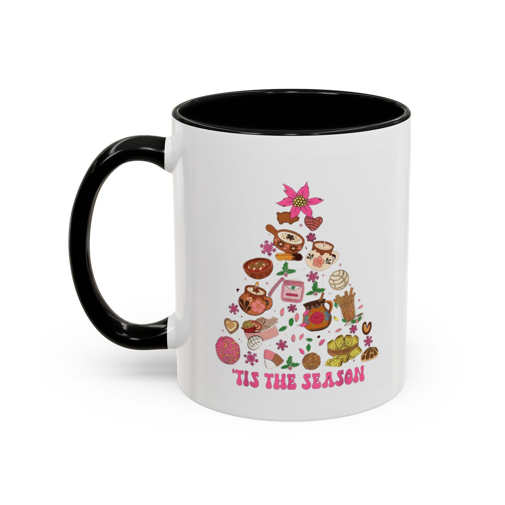 Coffee Mug - 'Tis the Season' Holiday Cookie Tree Accent Mug (11/15oz)