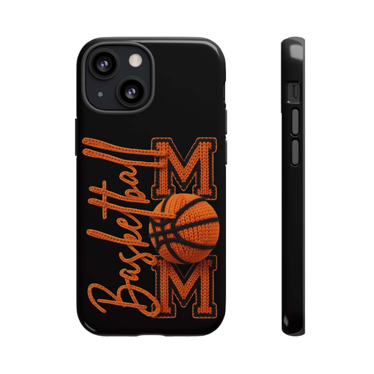 Basketball Mom Phone Case  'Basketball MOM' Protective Hard Cover