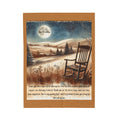 'Dear Grandma' Rocking Chair Winter Landscape Keepsake Blanket Blanket Gift for Grandma