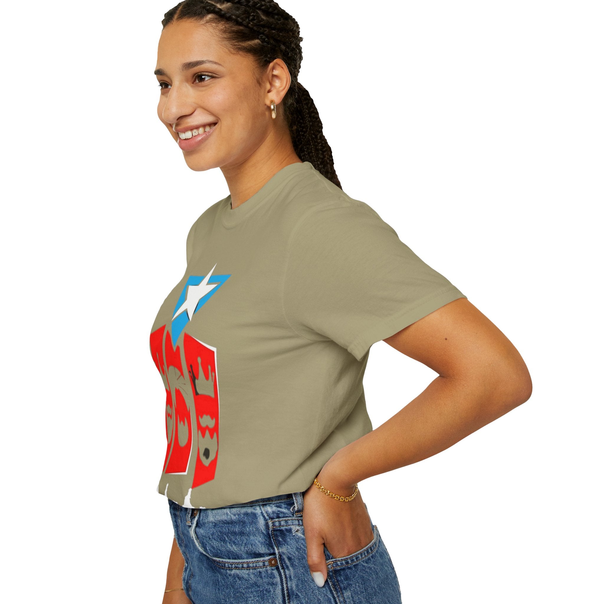 The Three Kings T-Shirt — Puerto Rican Three Kings Graphic Tee (Star & Crown Silhouettes)