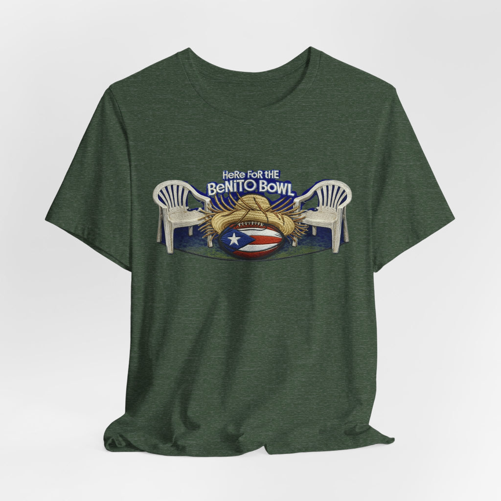 Benito Bowl Puerto Rico Football Tee