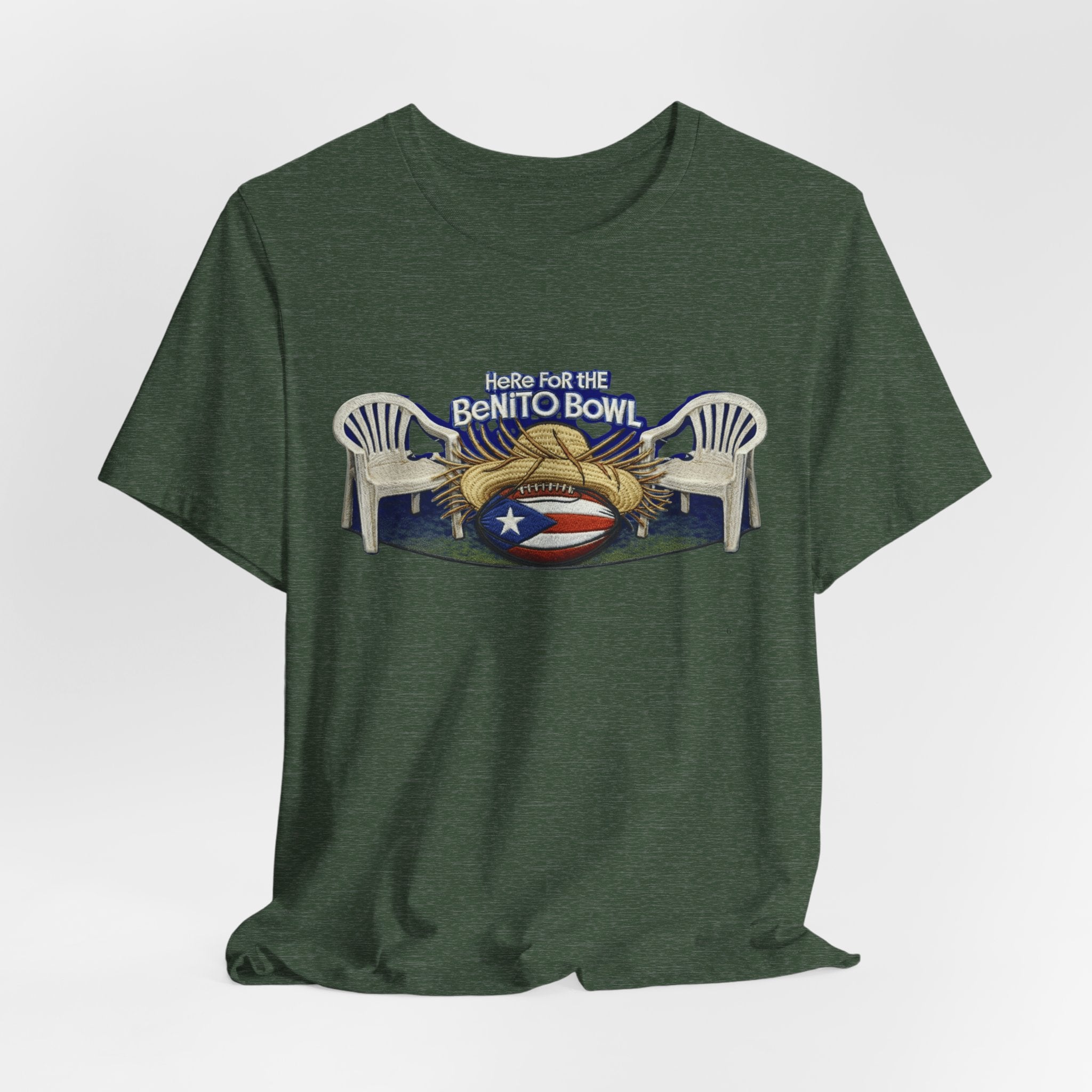 Benito Bowl Puerto Rico Football Tee