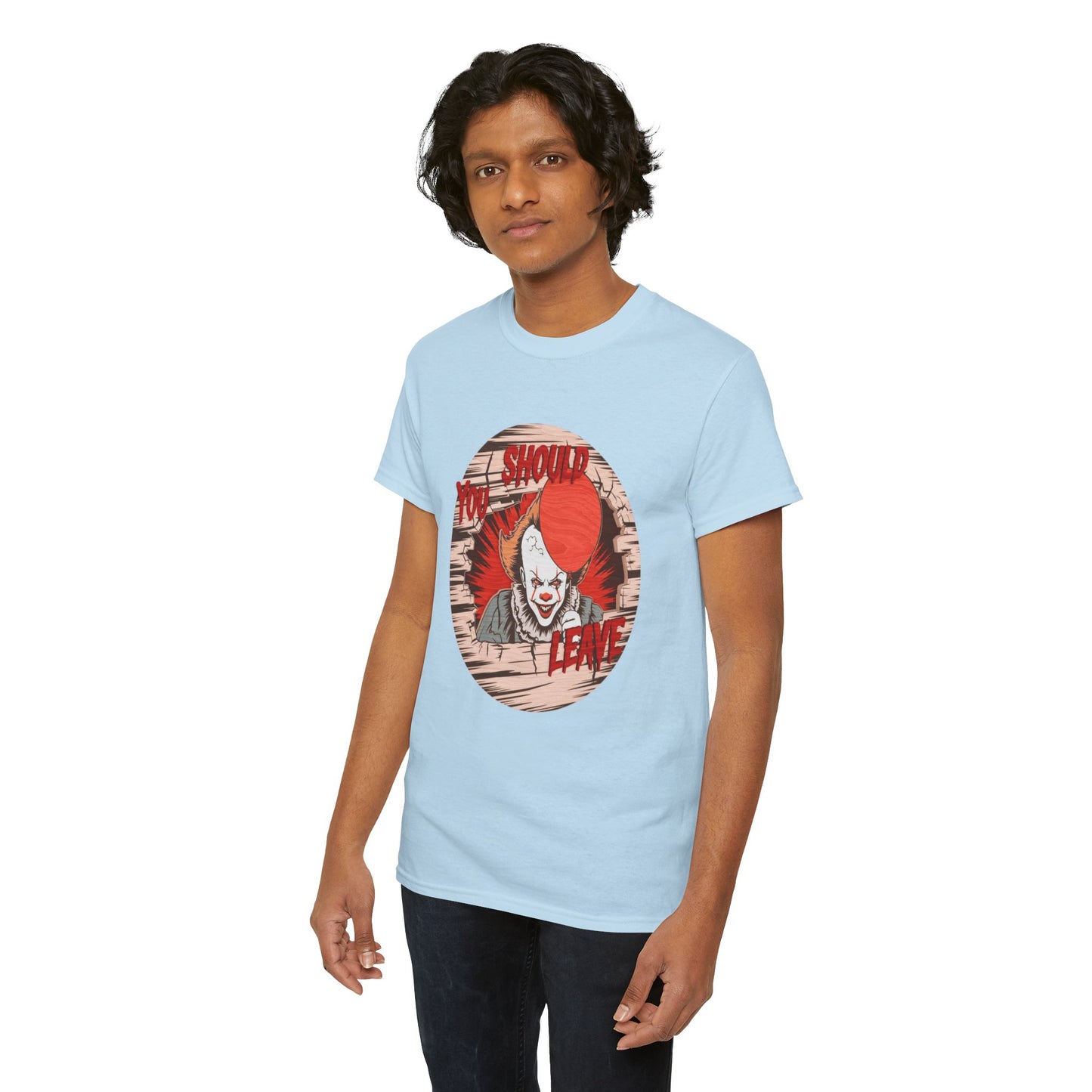 Horror Graphic Tee, Halloween Costume Shirt, Unisex Creepy Cotton Tee, Funny Horror T-Shirt, Retro Scary Outfit