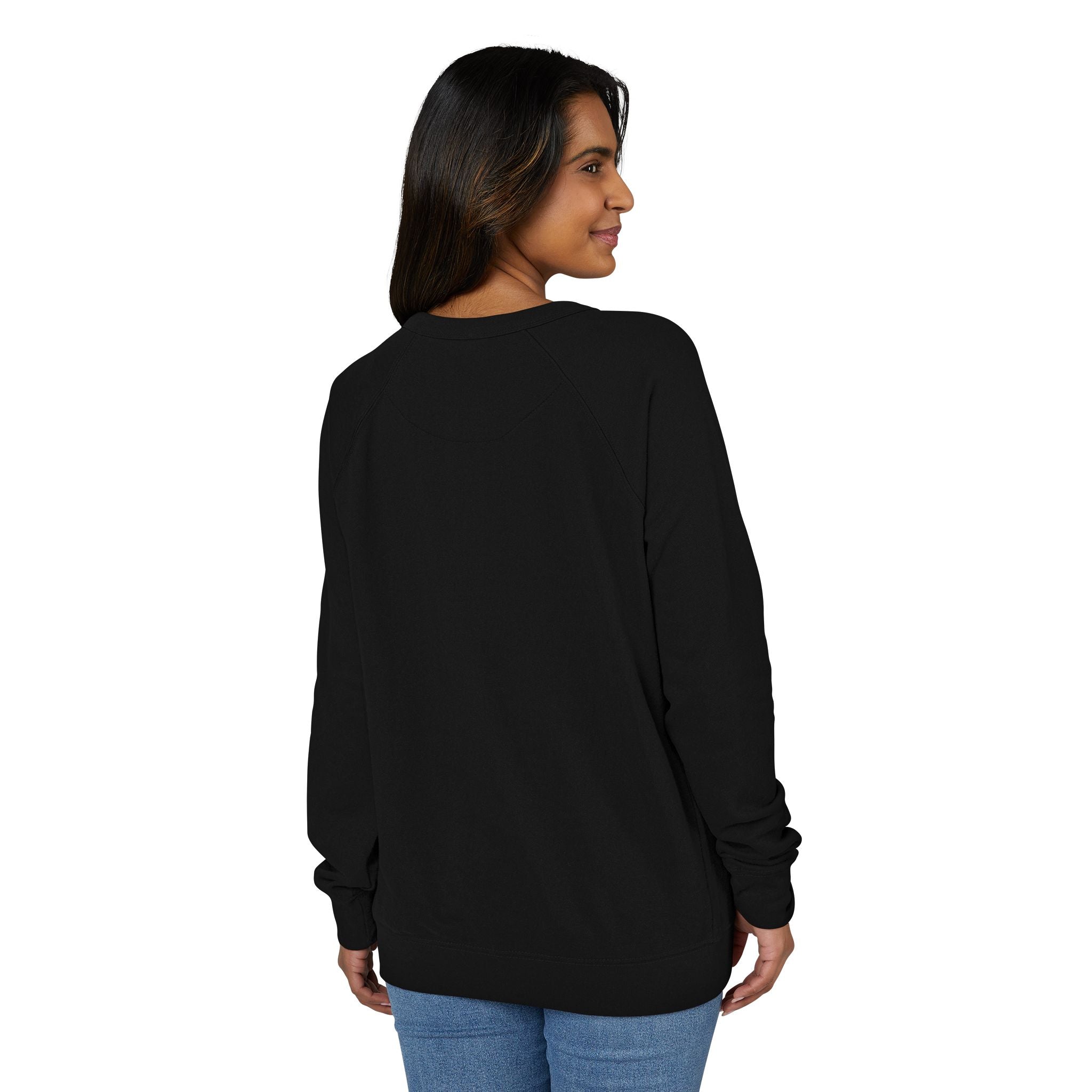 Motherhood Crewneck Sweatshirt  'Blessed with the Chaos' Raglan Pullover for Moms