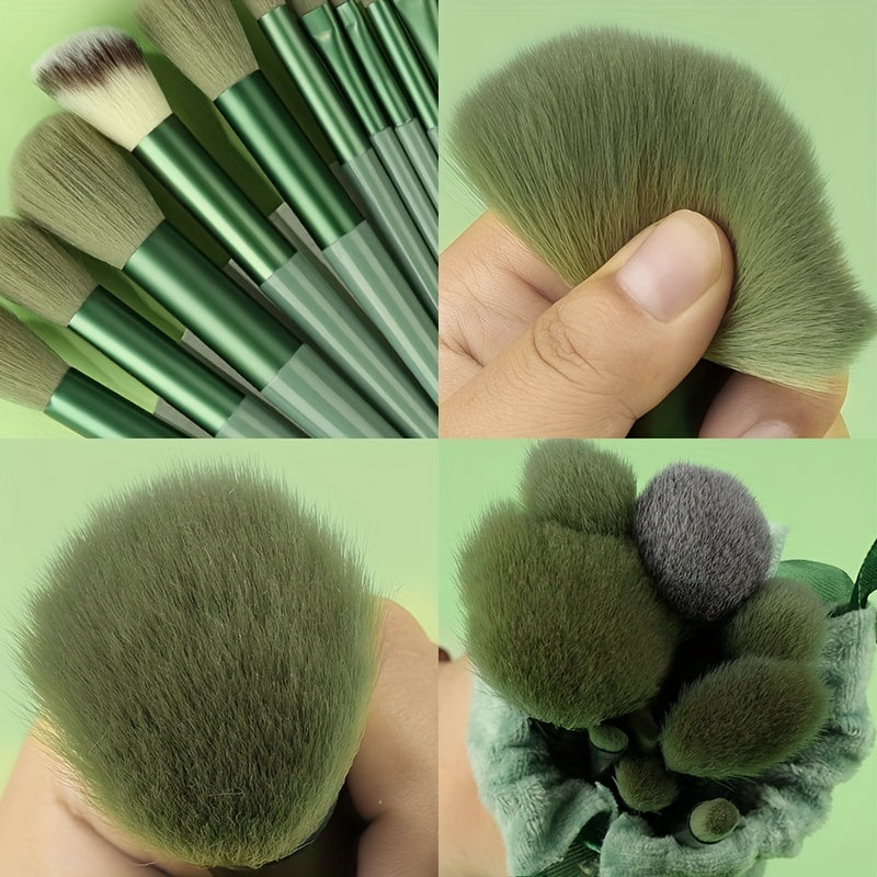 15Pcs Makeup Brush Set Soft Fluffy Professional Cosmetic Foundation Powder Eyeshadow Kabuki Blending Make Up Brush Beauty Tool Ideal For Makeup Beginner And Artist